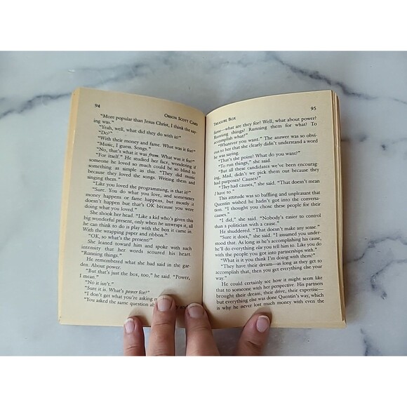 Treasure Box By Orson Scott Card Paperback - Picture 7 of 10